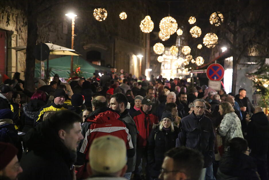 Es war voll am Samstagabend in Eppingen. Es war voll am Samstagabend in Eppingen.