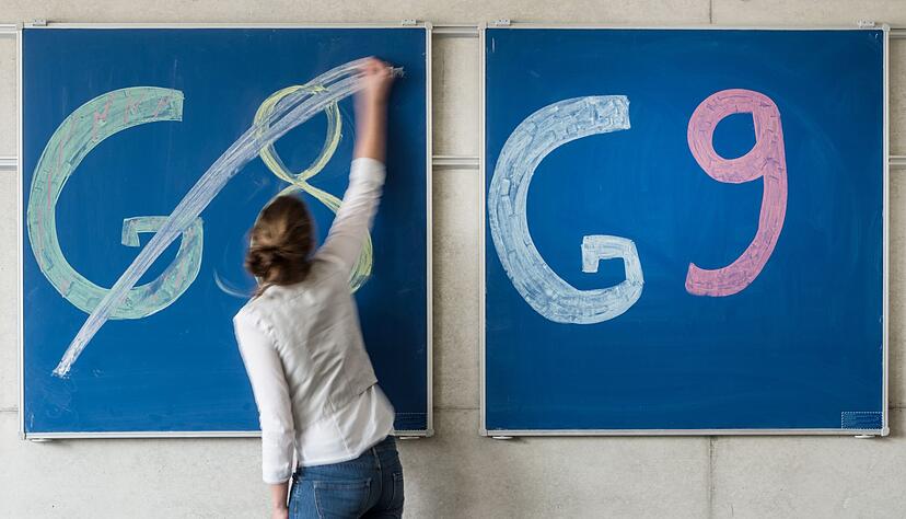 Mit der Zustimmung des Landtags ist die R&uuml;ckkehr zum neunj&auml;hrigen Gymnasium nun auch im Gesetz verankert. (Symbolbild)