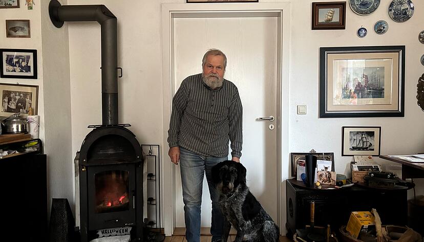 Wolfram Brecher lebt heute mit seinem Hund Ivo in Heilbronn