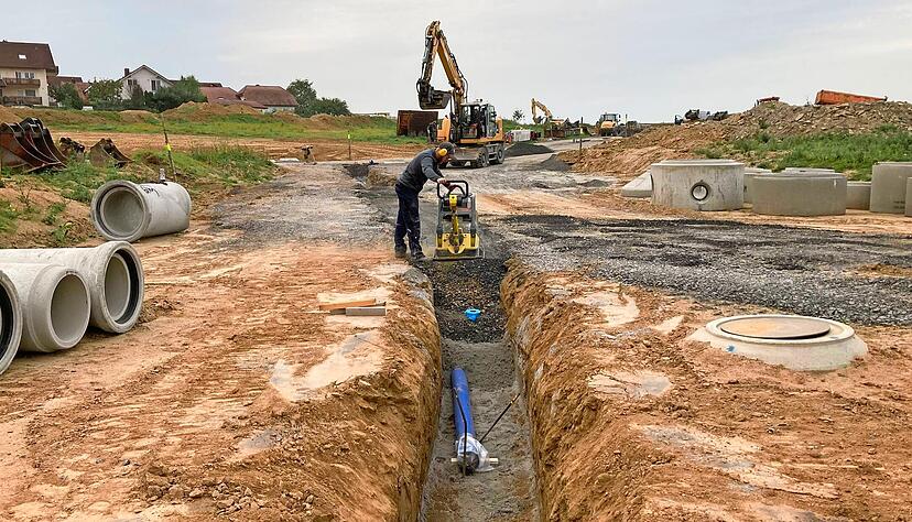 Vorbereitet war bereits alles, jetzt ist das Nahwärmeprojekt im Eppinger Neubaugebiet Zylinderhof III Geschichte.