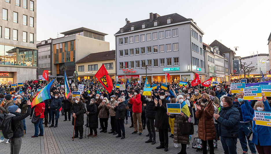 Friedensdemo Kiliansplatz