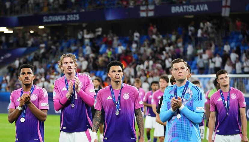 Große Enttäuschung bei der deutschen Mannschaft.