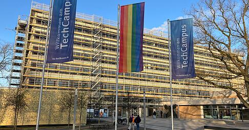 Der Techcampus in Heilbronn-Sontheim erhält einen Quantencomputer. Der Techcampus in Heilbronn-Sontheim erhält einen Quantencomputer.