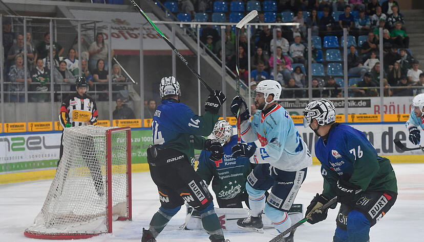 Die Heilbronner Falken spielen ein Testspiel bei den Bietigheim Steelers.