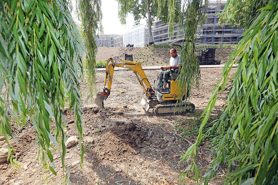 Terassengestaltung auf der Buga