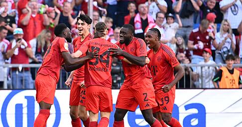 Im letzten Heimspiel der Saison feierte Bayern München einen Sieg gegen harmlose Wolfsburger.