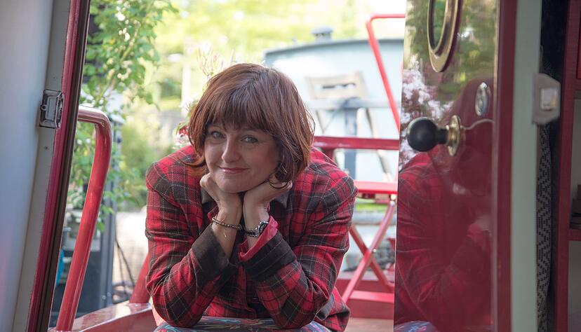 Ihr schillernder Stil brachte Farbe ins graue Westminster: Annette Dittert. (Handout)