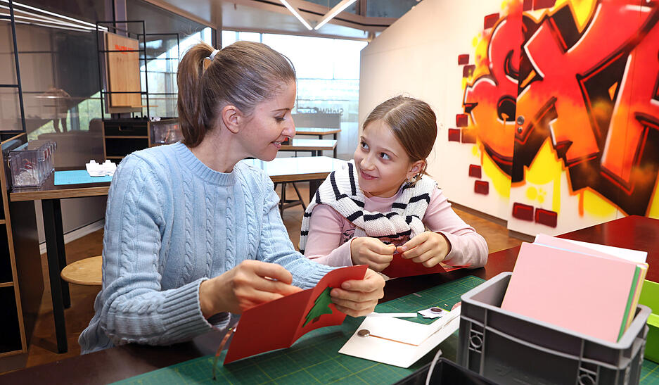 In der Ausstellung konnten die Besucher ausprobieren, rätseln, experimentieren, staunen und ganz viel Neues erleben.