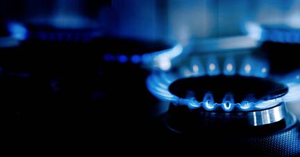 Moderatorin Claudia Franz (rechts) diskutierte mit Franc Sch&uuml;tz (von links), J&ouml;rg Ernstberger, Harry Mergel, Frank Schupp und Eva Deuchert &uuml;ber die Energieversorgungssituation in der Region Heilbronn.
Foto: J&uuml;rgen Paul