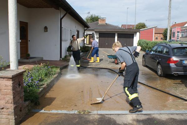 Aufräumarbeiten nach dem Unwetter | 13.07.