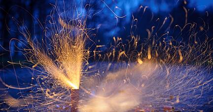 Illegale Pyrotechnik ist hochgefährlich und kann zu lebensgefährlichen Verletzungen führen.