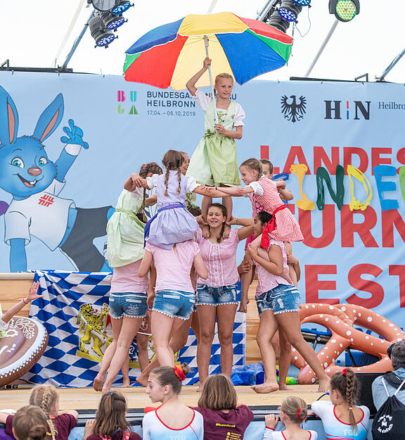 Landeskinderturnfest auf der Buga