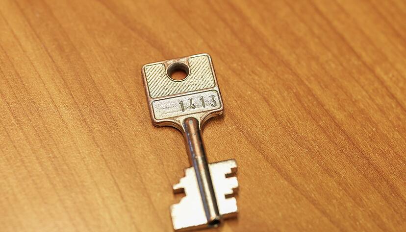 Verspricht Sicherheit, wenn auch keine 100-prozentige: der Schl&uuml;ssel zu einem Bankschlie&szlig;fach.