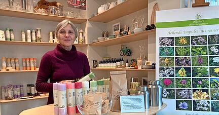 Andrea Weilbacher in ihrem Laden in Heilbronn: "Ich habe nichts verbrochen."