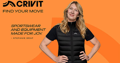 Steffi Graf macht jetzt Werbung f&uuml;r die neue Sporttextilien-Eigenmarke von Lidl.