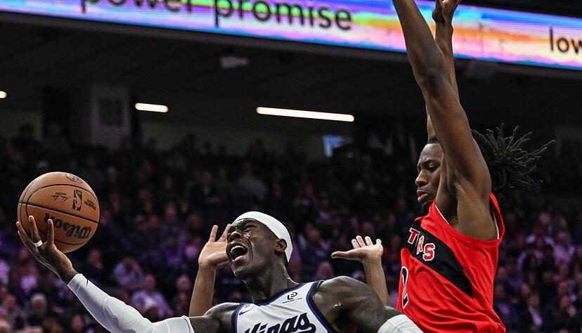 Dennis Schröder (vorne) konnte die nächste Pleite für die Kings nicht verhindern. Dennis Schröder (vorne) konnte die nächste Pleite für die Kings nicht verhindern.