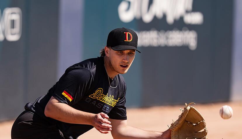 Hofft mit dem deutschen Team auf die Qualifikation f&uuml;r die Baseball-WM: Jaden Agassi.