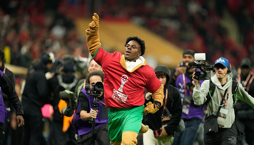 US-Youtuber &laquo;IShowSpeed&raquo; hatte auch schon bei anderen Gro&szlig;veranstaltungen Aufmerksamkeit gesucht. (Archivbild)