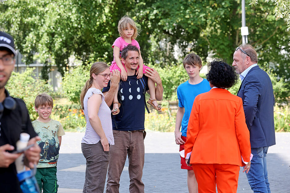 Millionste Besucher in der Experimenta Millionste Besucher in der Experimenta