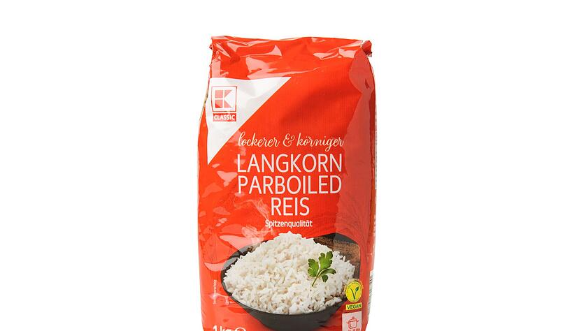 Die Note 2,3 bekam der &laquo;K-Classic Langkorn Parboiled Reis&raquo; von Kaufland.