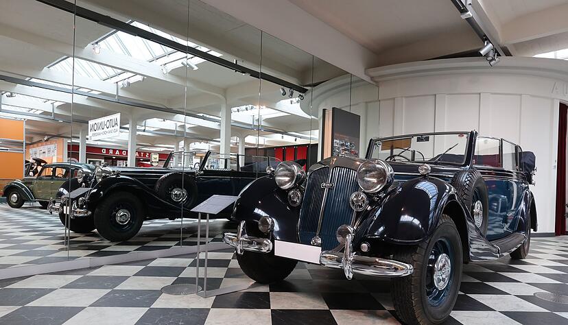 Im Zwickauer Horch-Museum bekommen Besucher einen Einblick in die Geschichte der Auto Union.