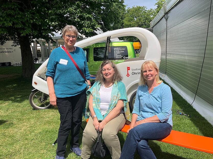 Die &Ouml;hringer Messe vor und in der Kultura ist an allen Tagen gut besucht.