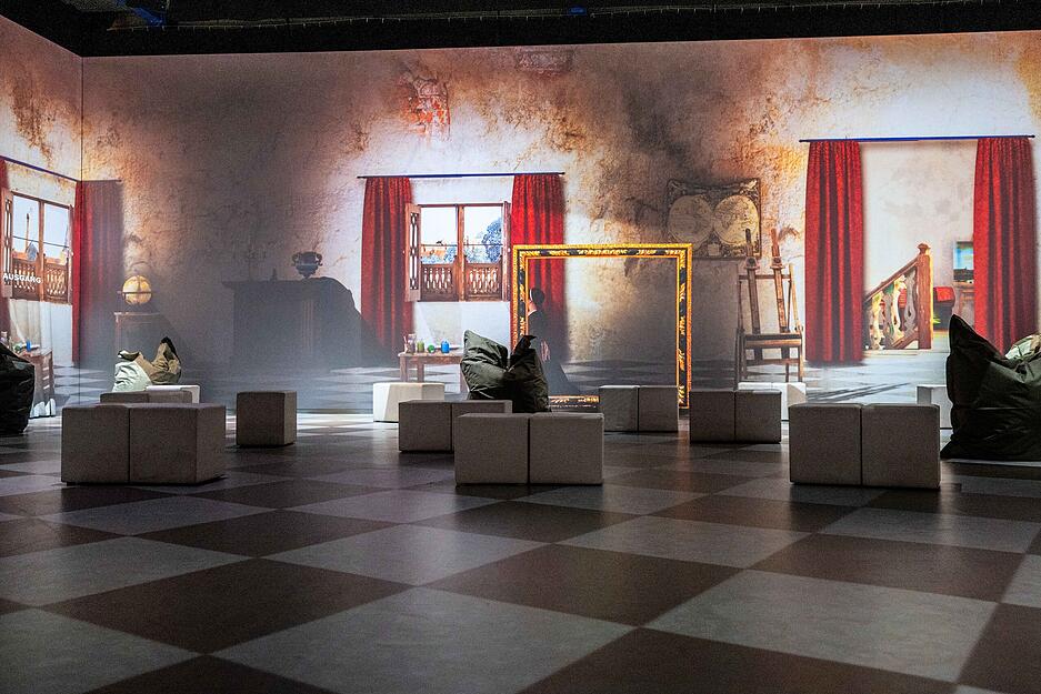 Immersive Ausstellung „Vermeer – Meister des Lichts" in der Stuttgarter Schleyerhalle Immersive Ausstellung „Vermeer – Meister des Lichts" in der Stuttgarter Schleyerhalle