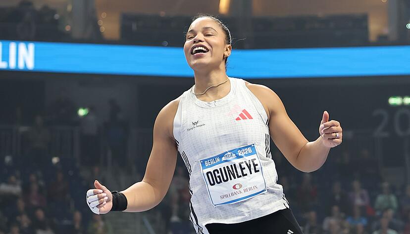 Kugelstoß-Olympiasiegerin Yemisi Ogunleye hat geheiratet. (Archivbild) Kugelstoß-Olympiasiegerin Yemisi Ogunleye hat geheiratet. (Archivbild)