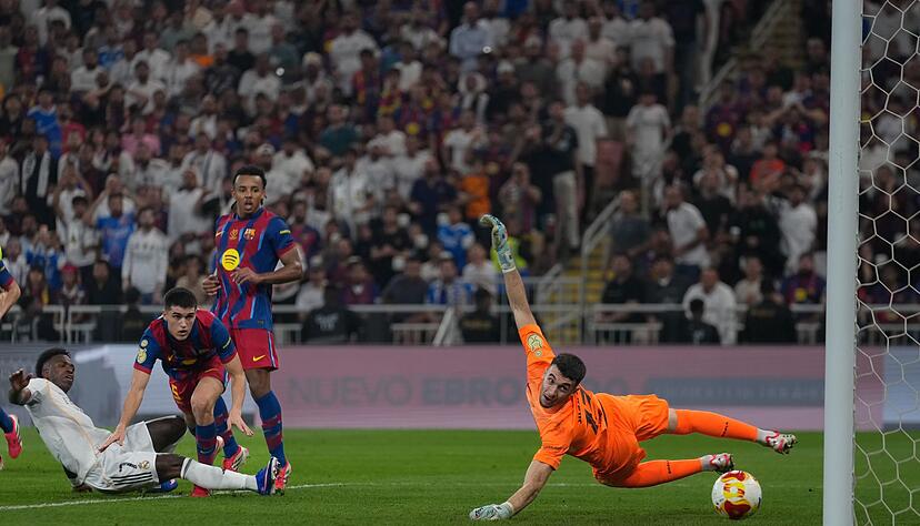 Der Treffer von Vinicius reichte Real nicht.