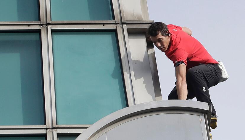 W&auml;hrend des Aufstiegs hatte Honnold mehrfach davon gesprochen, sich m&uuml;de und angestrengt zu f&uuml;hlen.