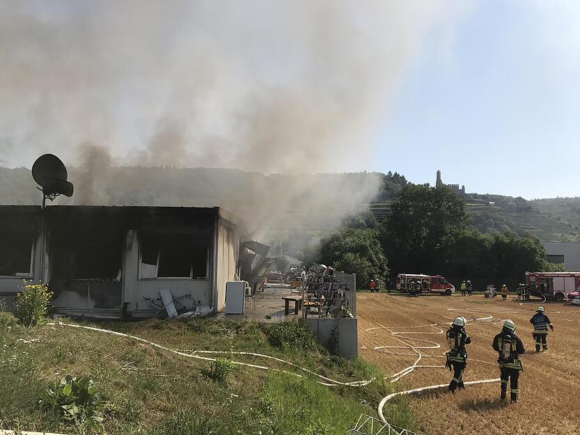 Brand in Ha&szlig;mersheim