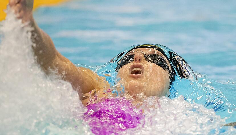Nadine Laemmler gehört zu den erfolgreichsten Schwimmerinnen der Kurzbahn-DM. Sie gewann drei Goldmedaillen.
Foto: Jo Kleindl Nadine Laemmler gehört zu den erfolgreichsten Schwimmerinnen der Kurzbahn-DM. Sie gewann drei Goldmedaillen.
Foto: Jo Kleindl