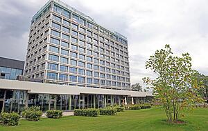 Im neuen Heilbronner Parkhotel wurden in Einzelfällen negative Tests von Gästen verlangt. Foto: Ralf Seidel Im neuen Heilbronner Parkhotel wurden in Einzelfällen negative Tests von Gästen verlangt. Foto: Ralf Seidel