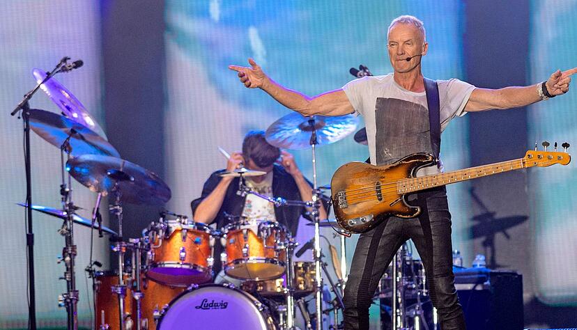Vor 10 000 Fans singt im Juni der britische Musiker, Komponist und ehemalige S&auml;nger von The Police im Wertwiesenpark. 2026 wird es vorerst kein Open-Air-Festival dort geben.