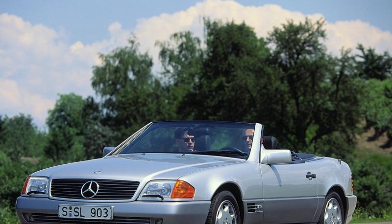 Von 1989 bis 2001 hat Mercedes diese SL-Baureihe gefertigt.
