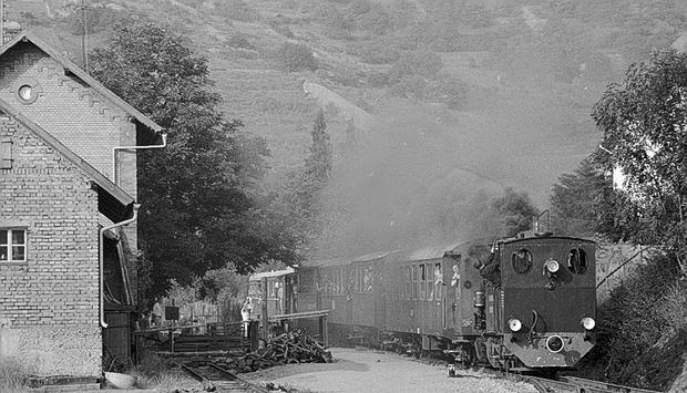 Von 1901 bis 1988 fuhren zwischen Möckmühl und Dörzbach Züge auf der 39 Kilometer langen Strecke. Von 1901 bis 1952 sowie 1966 bis 1979 fuhren Passagierzüge, ansonsten vor allem Güterzüge.