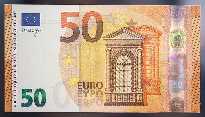 So sieht er aus, der überarbeitete 50-Euro-Schein. So sieht er aus, der überarbeitete 50-Euro-Schein.