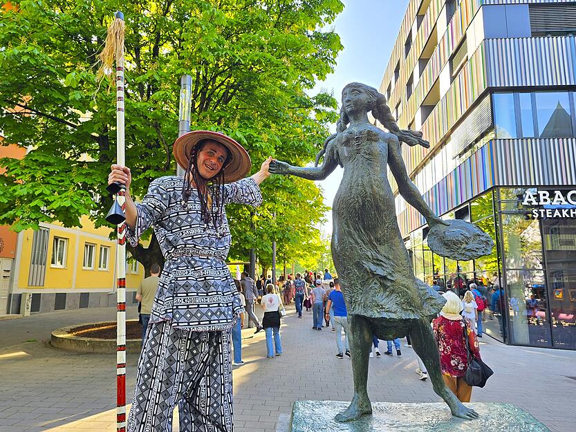 Rund sieben Stunden lang wurde es bunt in der Innenstadt.