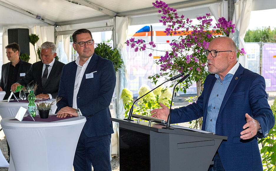 Spatenstich Schwarz-Campus