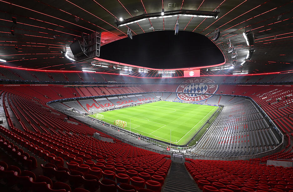 Spielort der EM 2024 in Deutschland: Allianz Arena in München