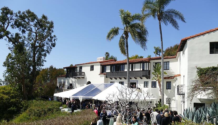 Villa Aurora: Seit 1995 ist das Haus eine St&auml;tte der Begegnung und des deutsch-amerikanischen Kulturaustauschs. Der deutsche Film feiert hier zum Beispiel seinen traditionellen Oscar-Empfang. (Foto Archiv)