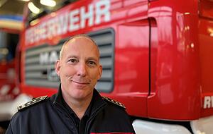 Jürgen Vogt ist Pressesprecher der Feuerwehr Heilbronn.