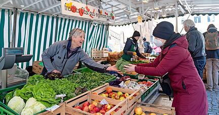 Die Diskussion um eine Markthalle in Heilbronn ist wieder einmal aufgeflammt. Marktbesucher und -beschicker stehen in einer nicht repräsentativen Umfrage unserer Zeitung einer solchen Einrichtung eher skeptisch gegenüber.
Foto: Mario Berger