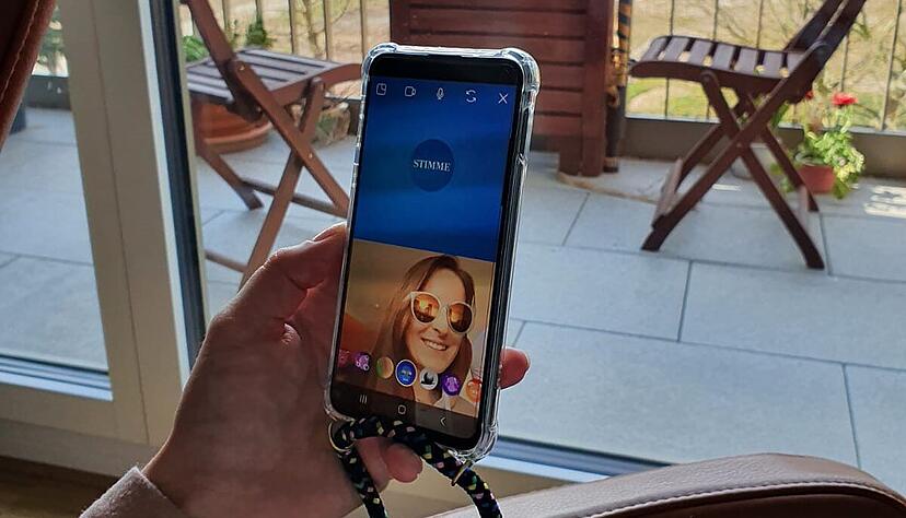 Video-Chat mit Stimmeonline auf Instagram. Foto: privat