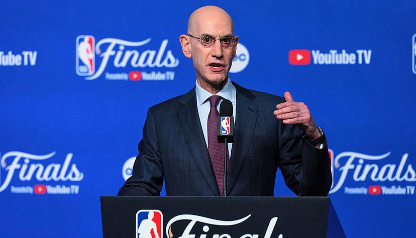 NBA-Boss Adam Silver möchte mit der NBA in Europa mit einer eigenen Liga präsenter werden.