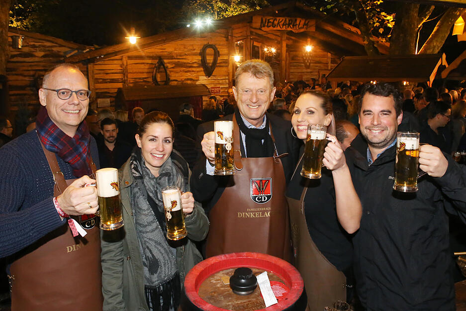 Er&ouml;ffnung Winterdorf Heilbronn
