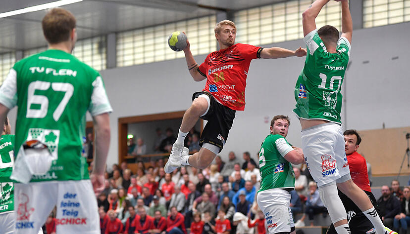 Hat im Hinspiel sechs Tore f&uuml;r die mit 25:32 unterlegene SG Schozach-Bottwartal beigesteuert: Max Schulze.