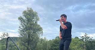 Wincent Weiss war beim Mosbacher Sommer auf Tour. Wincent Weiss war beim Mosbacher Sommer auf Tour.
