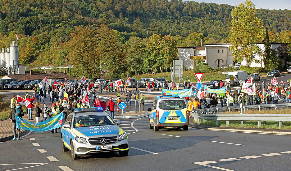 Verdi-Streik in Gundelsheim
