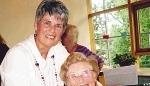 Charlotte Hofmann-Hege und Tochter Martina Hofmann-Becker.Foto: Weller